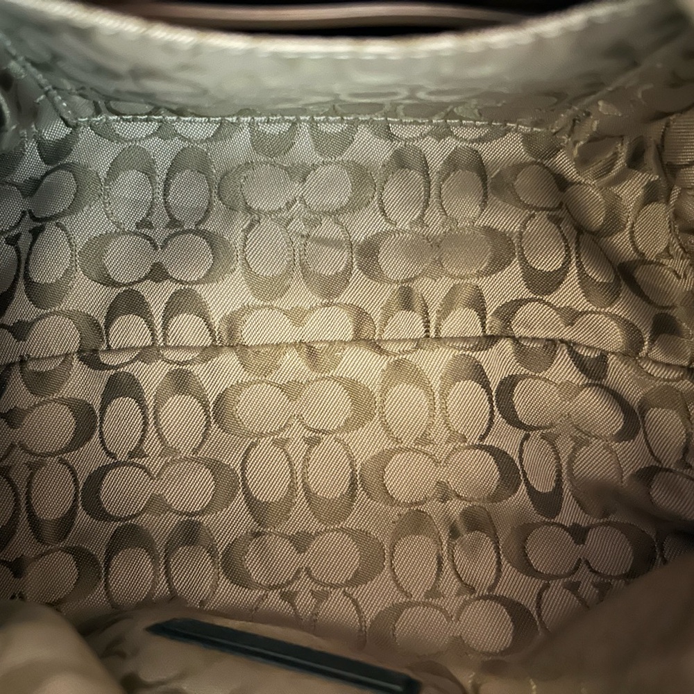 Coach Blue Leather Mini Bag - Picture 8 of 11